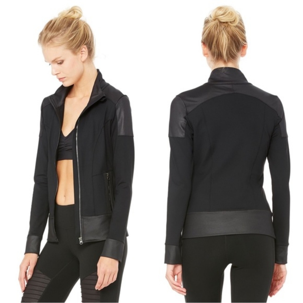 ALO Yoga Moto Jacket Black